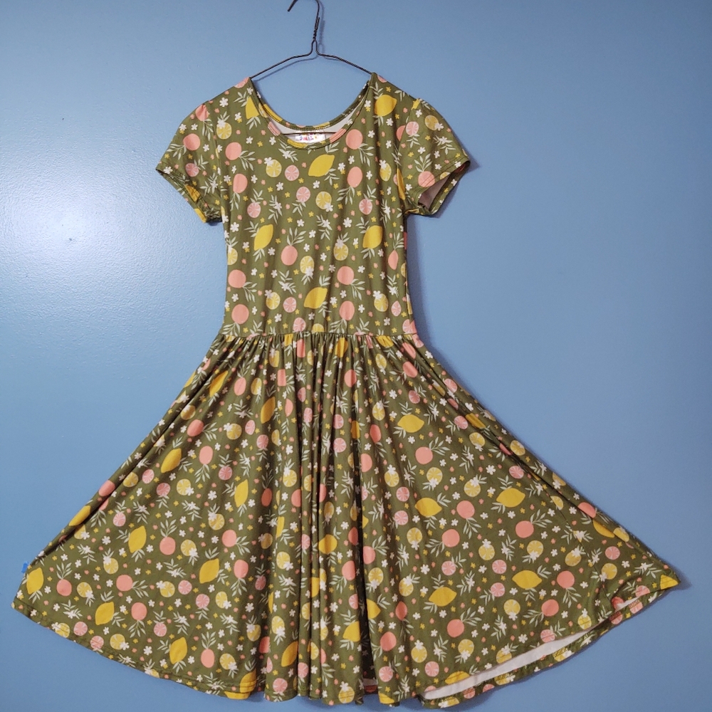 Kids size 11 DotDotSmile Cap Dress